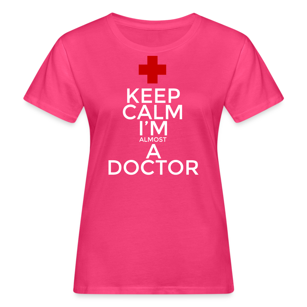 Frauen Shirt "Almost a doctor" schwarz